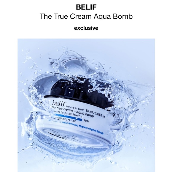 Belif Aqua Bomb Sleeping Mask + The True Cream Set & Korres GREEK Cream Cleanser - Picture 8 of 16